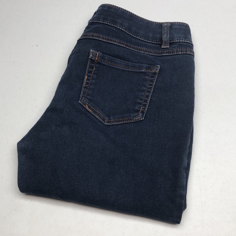 STRETCH BLUE SPICE MID-RISE DENIM LEGGING JEANS 11/30x29 ⭐️